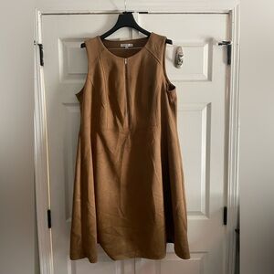 suede dress